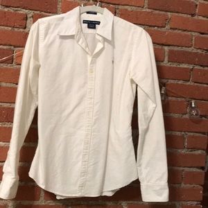 Ralph Lauren white button down
